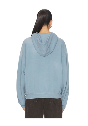 DAYDREAMER Witchy Butterfly Oversized Hoodie in Baby Blue. Size S/M. Also in L/XL.