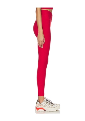 Beyond Yoga Spacedye Centered Midi Legging in Red. Size M. Also in L, S, XL, XS.