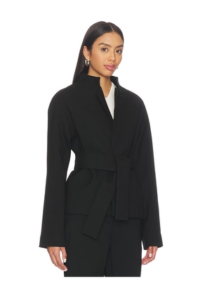 EAVES x Jasmine Tookes Rue Classic Suiting Jacket in Black. Size L. Also in XS, XXS, S, M, XL.
