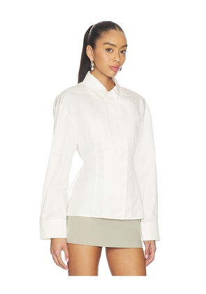 EAVES Kaspar Jacket in Ivory. Size M. Also in XS, XXS, S, L, XL.