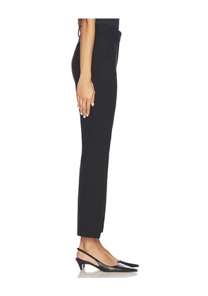 EAVES x Jasmine Tookes Jodi Classic Suiting Cropped Pant in Black. Size L. Also in XS, XXS, S, M, XL.