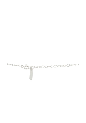 Casa Clara Lennox Necklace in Metallic Silver.