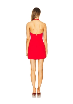 Lovers and Friends Katrine Mini Dress in Red. Size XS. Also in XXS, S, M, L, XL.