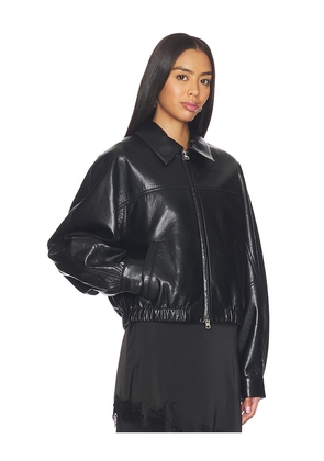 AGOLDE Dixon Coccon Bomber Jacket in Black. Size S. Also in XS.