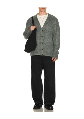 ALLSAINTS Tobie Cardigan in Green. Size M. Also in S, L, XL/1X.