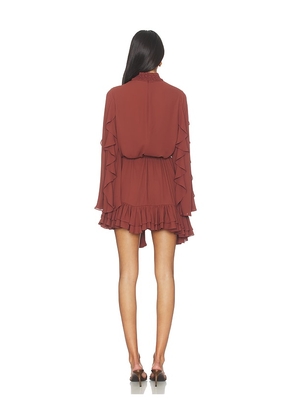 Alexis Giovanna Dress in Brown. Size M. Also in XS, S, L, XL.