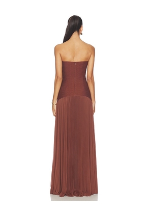 Alexis Sunniva Dress in Brown. Size XS. Also in S, M, L.