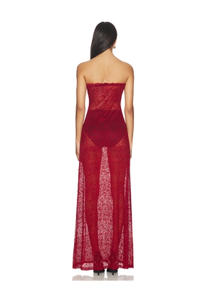 Beaufille Anise Dress in Burgundy. Size M. Also in XS, S, L.
