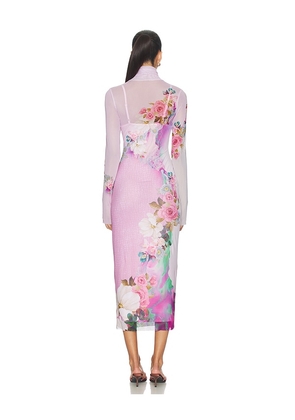 AFRM Shailene Dress in Pink. Size S. Also in XS.