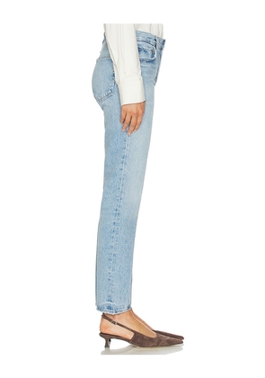 AGOLDE Romney Low Rise Jeans in Blue. Size 24. Also in 25, 26, 28, 29, 31, 32, 33, 34.