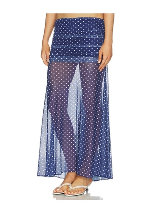 Amanda Uprichard Leo Skirt in Navy. Size M. Also in S.