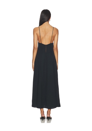 EAVES Imani Maxi Dress in Black. Size M. Also in XXS.