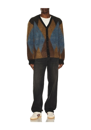 ALLSAINTS Bernie Cardigan in Brown. Size M. Also in S, L, XL/1X.