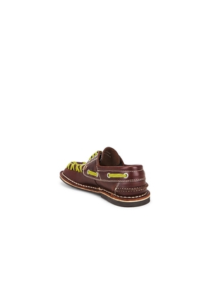 CamperLab Eki Loafer in Brown. Size 38. Also in 37, 39, 40.
