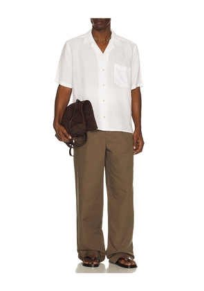 ALLSAINTS Tri Shirt in White. Size M. Also in S, L, XL/1X.
