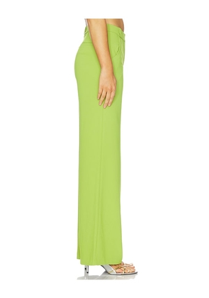 Amanda Uprichard Saddler Pants in Green. Size M. Also in S, XL, XS.