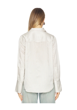 Citizens of Humanity Camilia Shirt in Tan. Size M. Also in XS, S, L, XL.