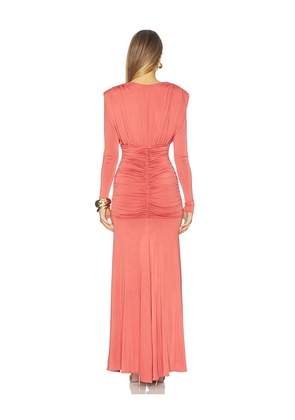 Amanda Uprichard Eva Gown in Pink, orange. Size M. Also in L, S, XS.