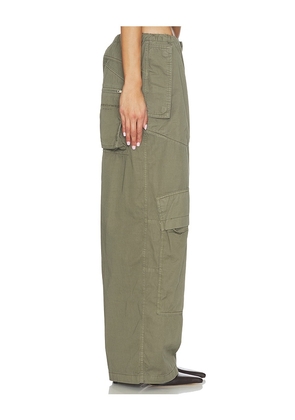 Alexander Wang Cargo Pant With Articulated Pockets in Army. Size M. Also in L, S.