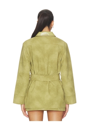 Baum und Pferdgarten Brodie Jacket in Olive. Size 34. Also in 36, 38, 40, 42.