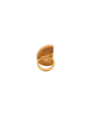 Cult Gaia Tazia Ring in Metallic Gold. Size 6. Also in 7, 8.