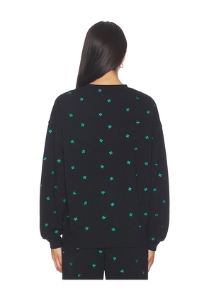 BEACH RIOT Devyn Oversized Sweater in Black,Green. Size M. Also in XS, S.