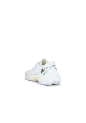 adidas by Stella McCartney Barricade Sneaker in White. Size 10. Also in 6, 7.5, 8, 8.5, 9, 9.5.