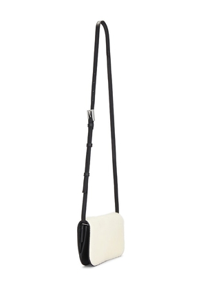 ALLSAINTS Maeve Crossbody Bag in Black,White.