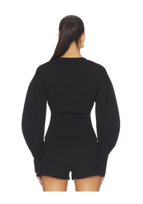 Cult Gaia Monroe Sweater in Black. Size XS. Also in M, L, XL.