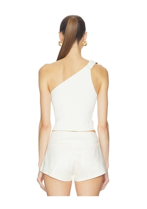 Cult Gaia Valeria Top in Ivory. Size XXS. Also in L, M, S, XL, XS.
