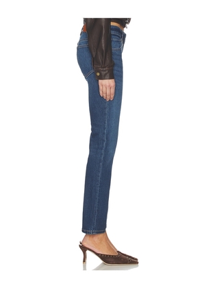 EB Denim Lola Slim Cigarette Jeans in Blue. Size 23. Also in 24, 25, 26, 27, 28.