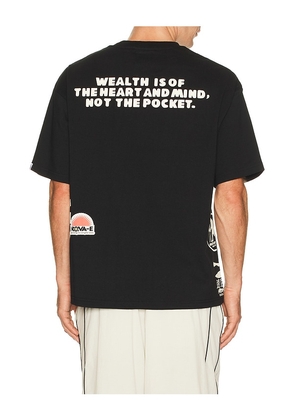 Billionaire Boys Club Hook Boxy Tee in Black. Size L. Also in S, M.