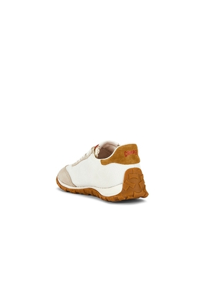 Camper Drift Walk Sneaker in White. Size 36. Also in 37, 38, 39, 40, 41.
