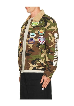 Billionaire Boys Club Starcast Jacket in Green. Size L. Also in S, M, XL/1X.