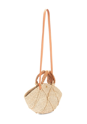 Aranaz Corda Mini Bag in Neutral.