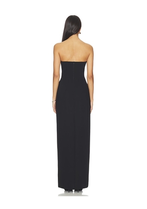 Amanda Uprichard Ailany Maxi Dress in Black. Size L. Also in M, S, XS.
