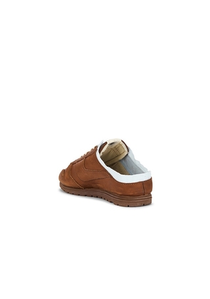 Autry Windspin Mule Sneaker in Cognac. Size 36. Also in 37, 38, 39.