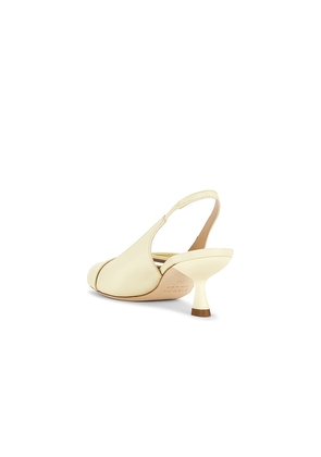 Duha Valentina Slingback Pump in Yellow. Size 36. Also in 37, 38, 40.
