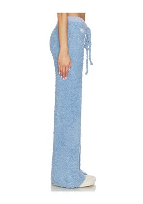 Boys Lie Bohdi Cozy Pant in Baby Blue. Size XS. Also in S, M.