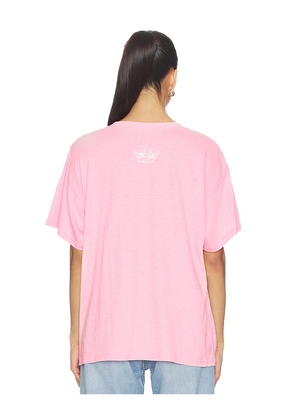Boys Lie Boys Lie Men Don't Boyfriend Tee in Pink. Size L/XL. Also in S/M.