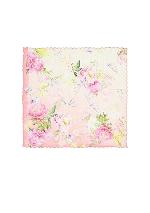 HEMANT AND NANDITA Scarf in Pink.