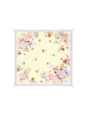 HEMANT AND NANDITA Scarf in Lavender.