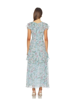 Cleobella Sabina Ankle Dress in Baby Blue. Size L. Also in XS, S, M.