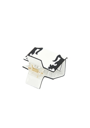 Casa Clara Pia Hair Clip in Black,White.