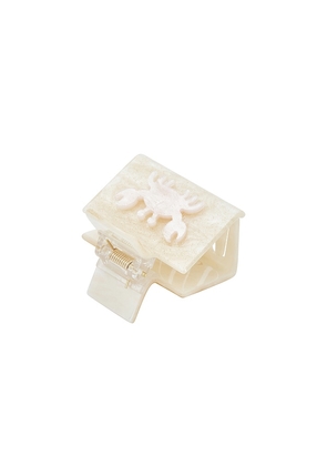 Casa Clara Pia Hair Clip in Cream.