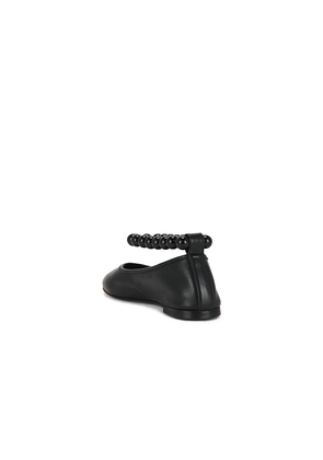 Dear Frances Balla Anklet Flat in Black. Size 37. Also in 36, 38, 39.