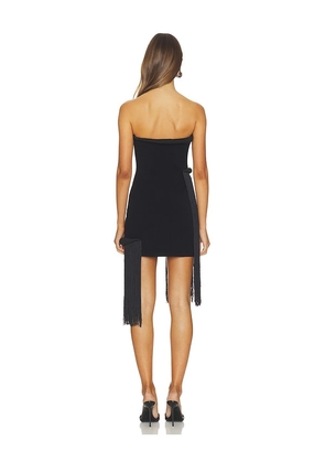 ET OCHS Suki Knit Mini Dress in Black. Size L. Also in S, M.