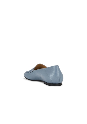 Dear Frances Drew Loafer With Penny Strap in Baby Blue. Size 37. Also in 36, 38, 39, 40.