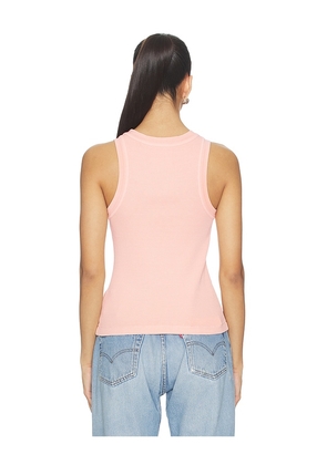Citizens of Humanity Isabel Rib Tank Top in Pink. Size L. Also in M.