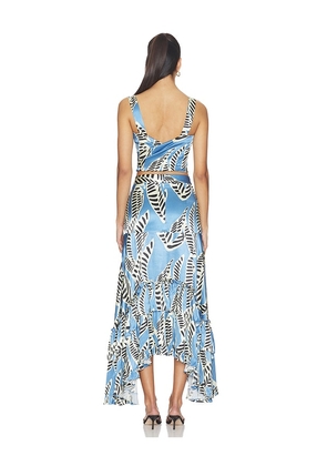 Alexis Keen Top in Blue,Cream. Size L. Also in XS, S, M.